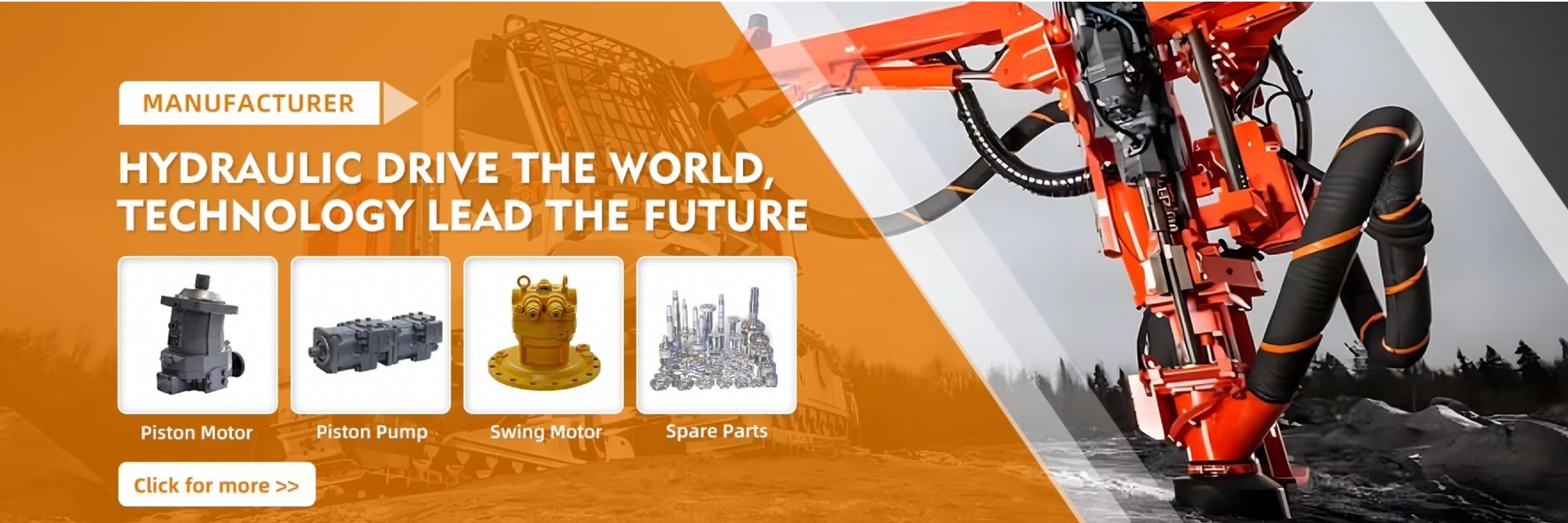 quality Hydraulic Spare Parts factory